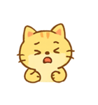 まんまるオレンジ猫の気分便（個別スタンプ：9）