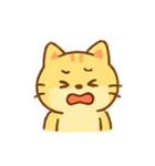 まんまるオレンジ猫の気分便（個別スタンプ：15）