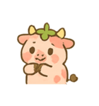 ストロベリーミルク子牛（個別スタンプ：3）