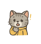 雨の日のトラねこ（個別スタンプ：11）