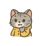 雨の日のトラねこ（個別スタンプ：12）