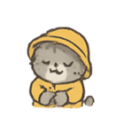 雨の日のトラねこ（個別スタンプ：15）