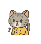 雨の日のトラねこ（個別スタンプ：19）