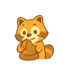 いたずらアライグマのリアクション（個別スタンプ：12）