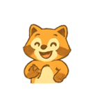 いたずらアライグマのリアクション（個別スタンプ：13）