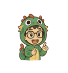 Dr. Sam（さまざまなスタイルの着ぐるみ）（個別スタンプ：38）
