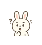しろうさの毎日リアクション（個別スタンプ：4）