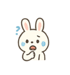 しろうさの毎日リアクション（個別スタンプ：11）