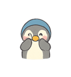あったか帽子のペンギン（個別スタンプ：5）