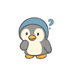 あったか帽子のペンギン（個別スタンプ：7）