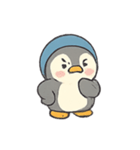 あったか帽子のペンギン（個別スタンプ：8）