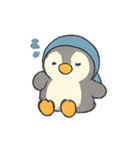 あったか帽子のペンギン（個別スタンプ：9）