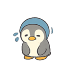 あったか帽子のペンギン（個別スタンプ：11）