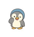 あったか帽子のペンギン（個別スタンプ：13）