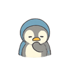 あったか帽子のペンギン（個別スタンプ：14）
