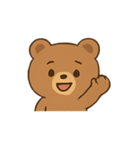 くまちゃん感情パレード（個別スタンプ：4）
