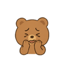 くまちゃん感情パレード（個別スタンプ：23）
