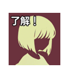 夏の薄着の金髪女子（個別スタンプ：2）