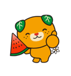 みきゃん 夏（個別スタンプ：3）