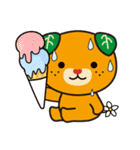 みきゃん 夏（個別スタンプ：16）