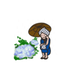うごく。夏の農民スタンプ -畑仕事/農作業（個別スタンプ：5）