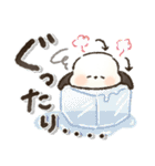 見やすい！夏に使える！シマエナガ❤️（個別スタンプ：22）