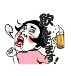 ある女の飲み会❤︎お誘い/女子会/食事会/夏（個別スタンプ：28）