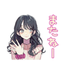 バイトあるある★ギャルめなJK（個別スタンプ：3）