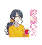 バイトあるある★ギャルめなJK（個別スタンプ：15）