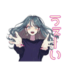バイトあるある★ギャルめなJK（個別スタンプ：40）