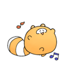 まるまるたぬきスタンプ2（個別スタンプ：1）