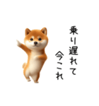 踊る！今これ柴犬（個別スタンプ：5）