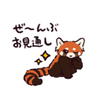 レッサーパンダです。（個別スタンプ：33）