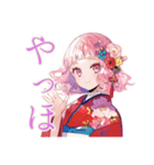 さくらちゃんの和ロリな夏♡（個別スタンプ：2）