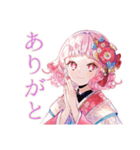さくらちゃんの和ロリな夏♡（個別スタンプ：7）