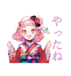 さくらちゃんの和ロリな夏♡（個別スタンプ：15）