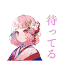 さくらちゃんの和ロリな夏♡（個別スタンプ：28）
