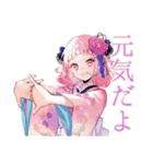 さくらちゃんの和ロリな夏♡（個別スタンプ：30）