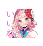 さくらちゃんの和ロリな夏♡（個別スタンプ：40）