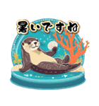 【飛び出す】夏の敬語♡暑中見舞い（個別スタンプ：3）