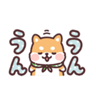 ころころ柴犬 毎日デカ文字（個別スタンプ：31）