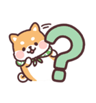 ころころ柴犬 毎日デカ文字（個別スタンプ：33）