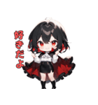 こわカワ♡ドラキュラお姉さん（個別スタンプ：23）