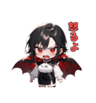 こわカワ♡ドラキュラお姉さん（個別スタンプ：28）