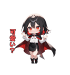 こわカワ♡ドラキュラお姉さん（個別スタンプ：38）