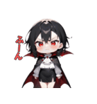 こわカワ♡ドラキュラお姉さん（個別スタンプ：39）