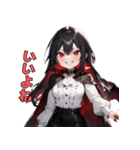 こわカワ♡ドラキュラお姉さん（個別スタンプ：40）
