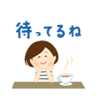大人女子の家族連絡（個別スタンプ：23）