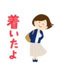 大人女子の家族連絡（個別スタンプ：25）