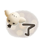 夏を楽しむ✨シマエナガ✨3D（個別スタンプ：10）
